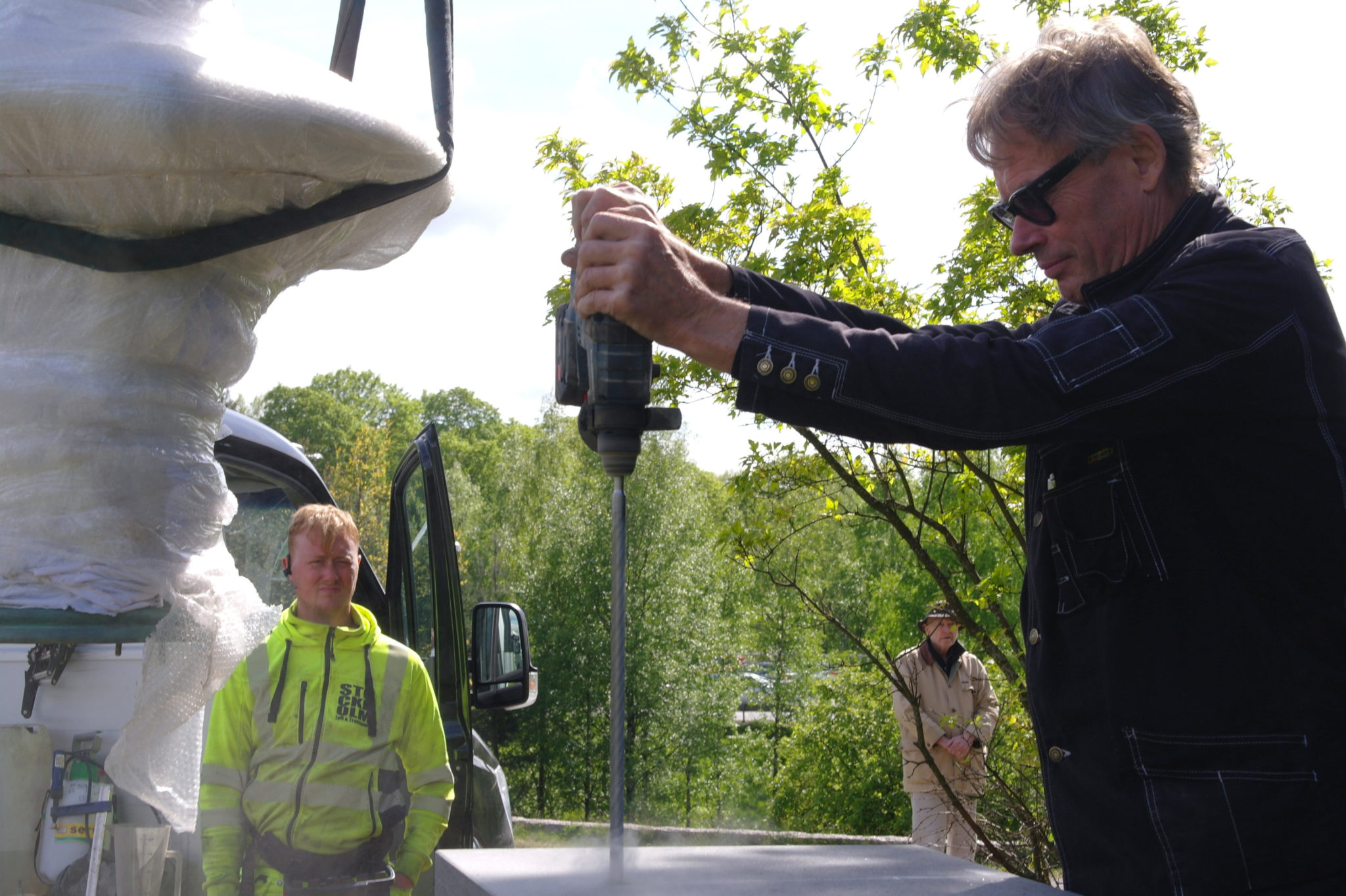 Återinvigning av Haga Norra gångbro och parkens skulpturutsmyckning 2015