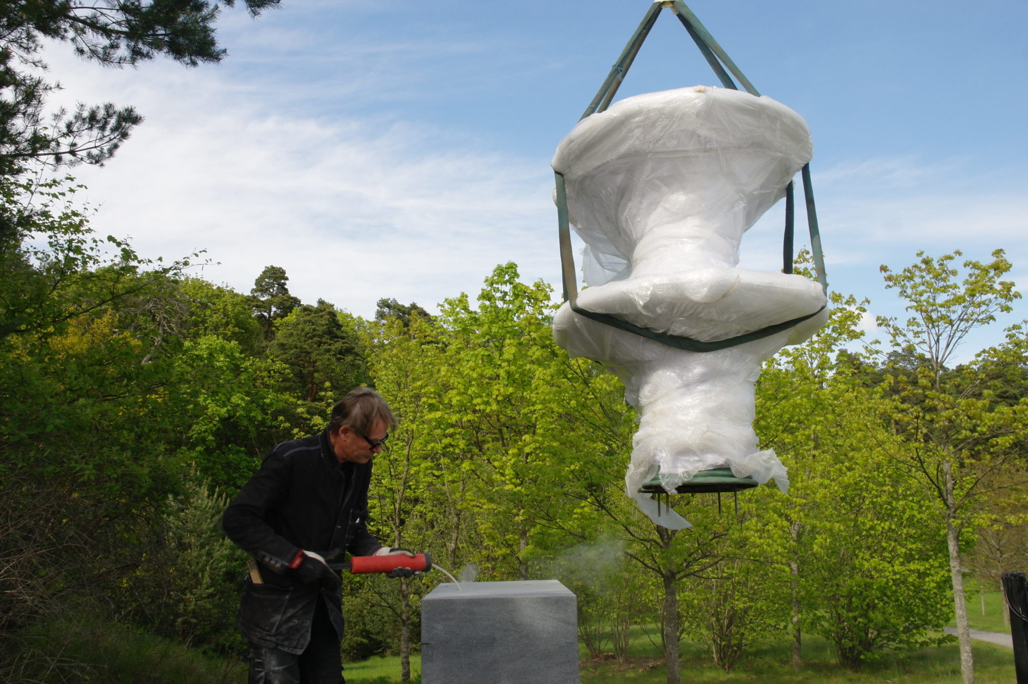 Återinvigning av Haga Norra gångbro och parkens skulpturutsmyckning 2015