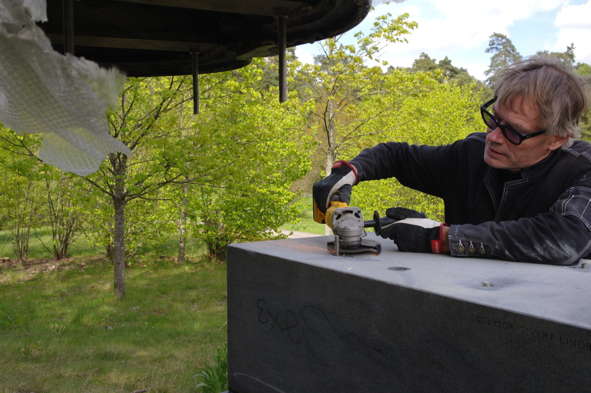 Återinvigning av Haga Norra gångbro och parkens skulpturutsmyckning 2015