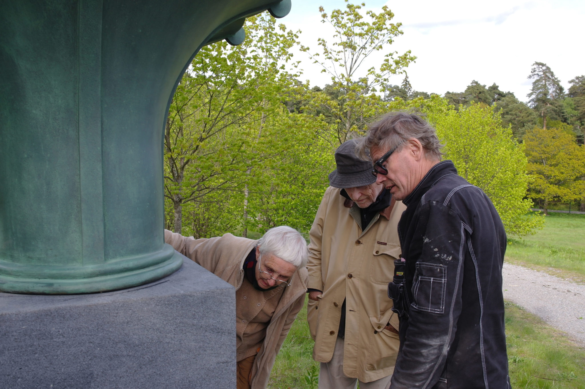 Återinvigning av Haga Norra gångbro och parkens skulpturutsmyckning 2015