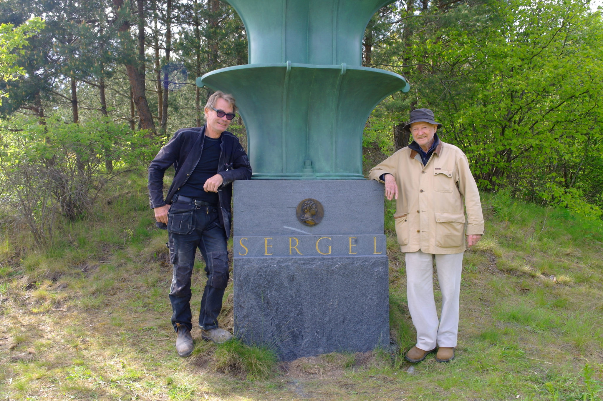 Återinvigning av Haga Norra gångbro och parkens skulpturutsmyckning 2015
