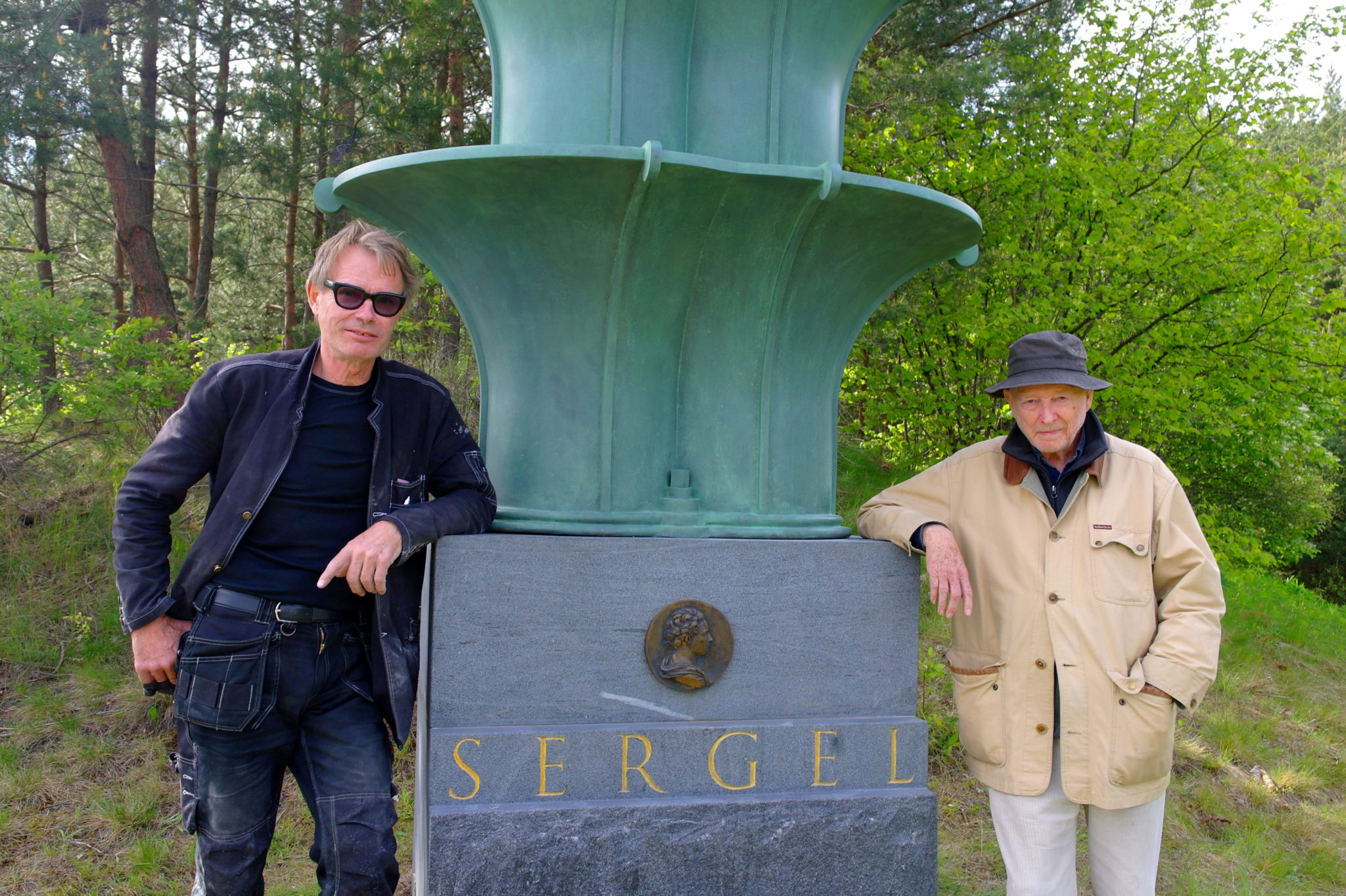 Återinvigning av Haga Norra gångbro och parkens skulpturutsmyckning 2015