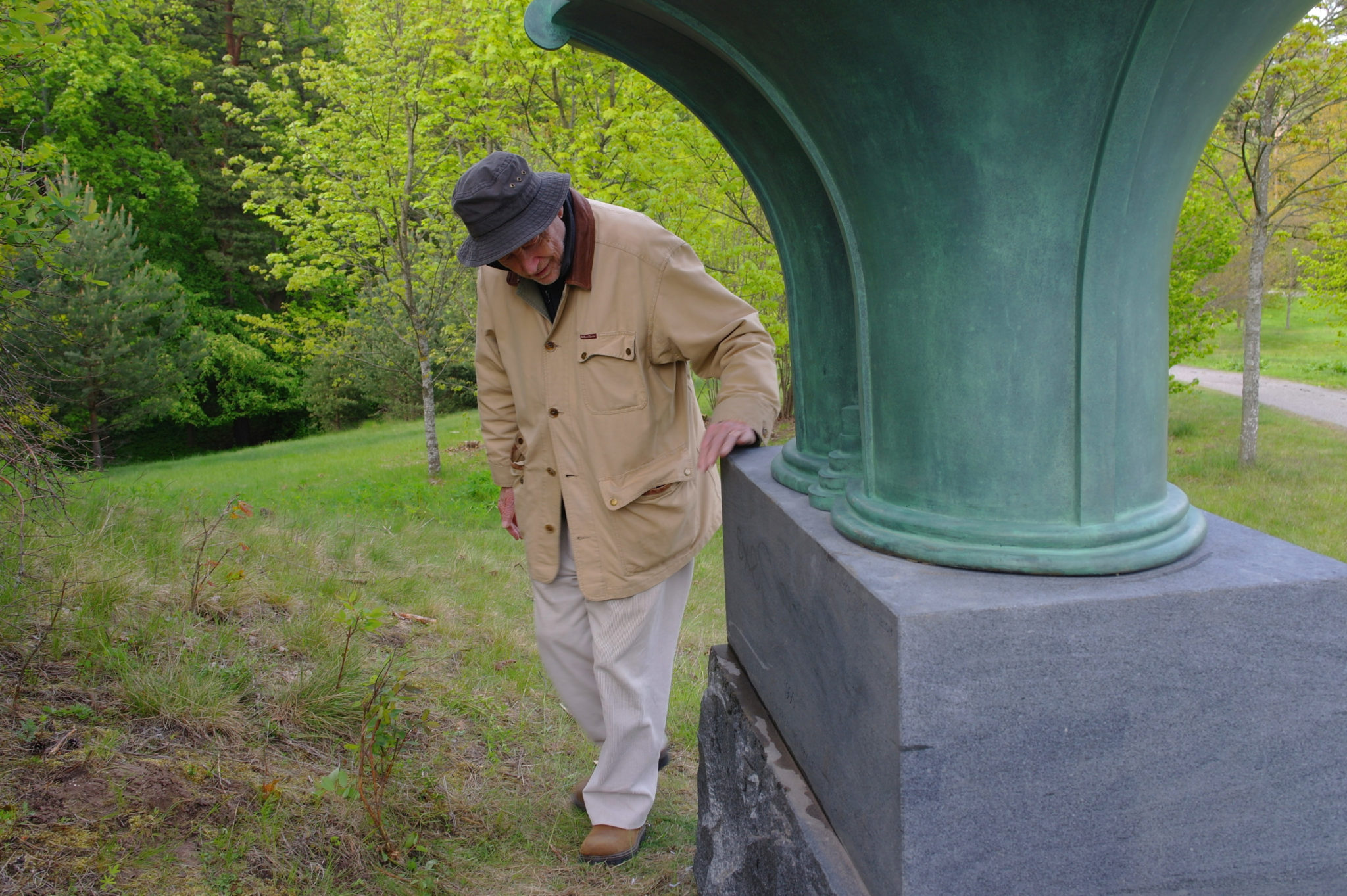 Återinvigning av Haga Norra gångbro och parkens skulpturutsmyckning 2015