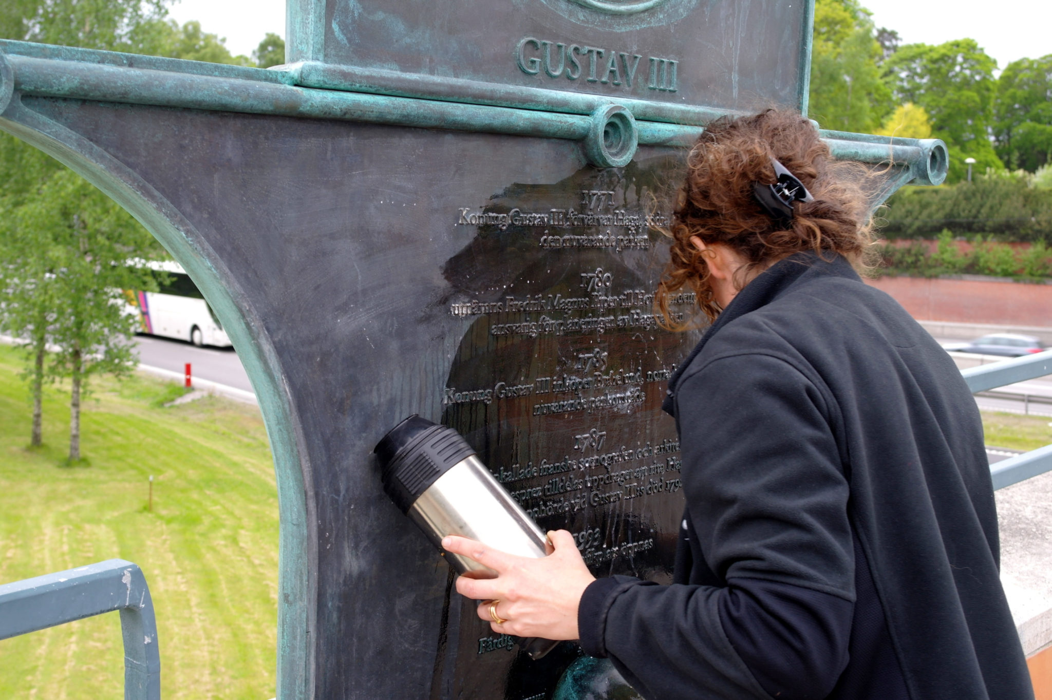 Återinvigning av Haga Norra gångbro och parkens skulpturutsmyckning 2015