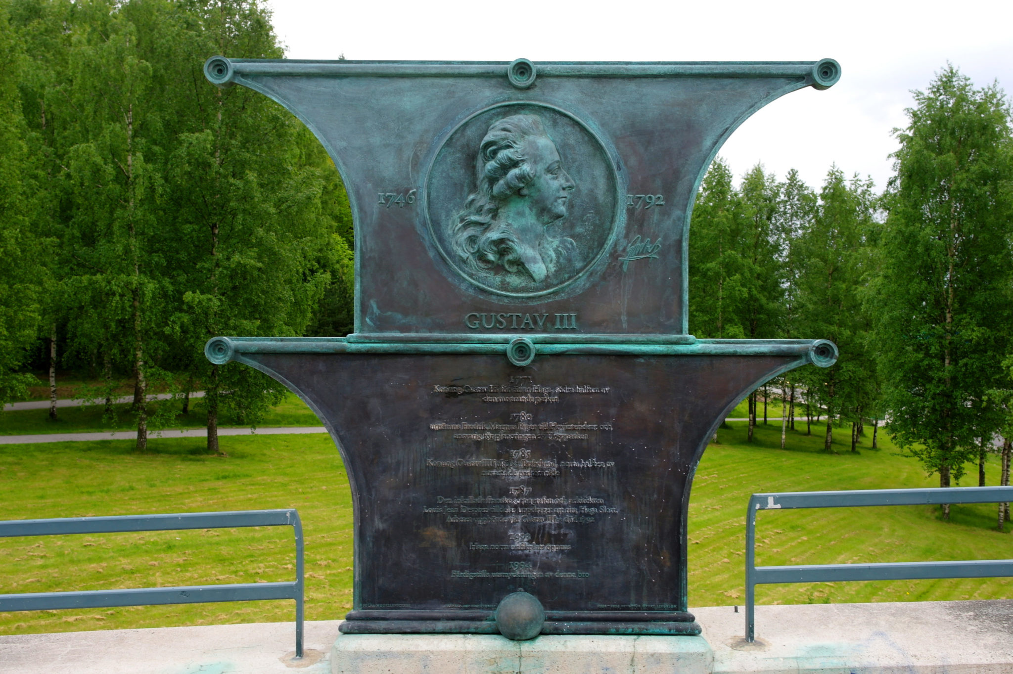 Återinvigning av Haga Norra gångbro och parkens skulpturutsmyckning 2015