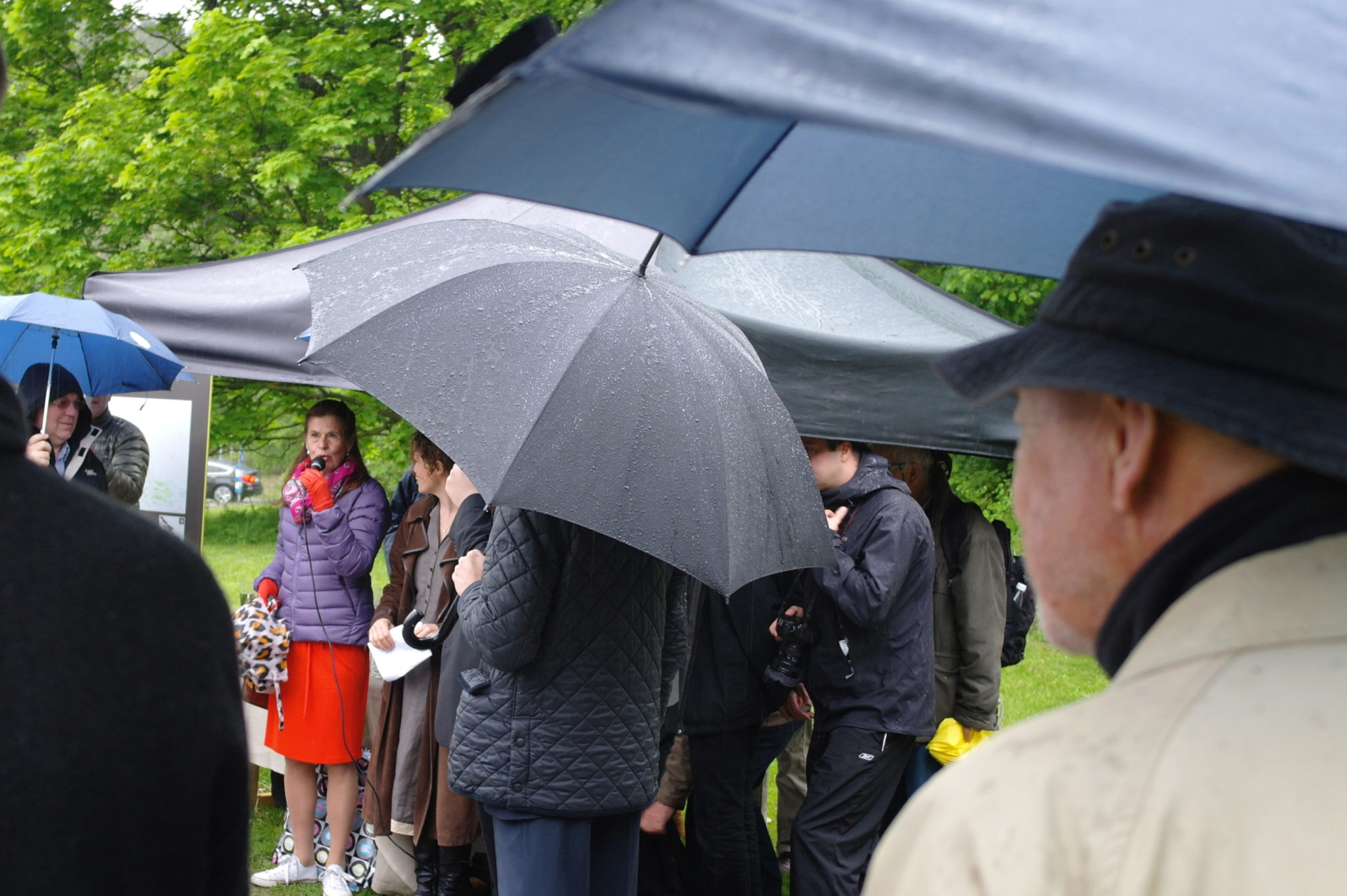 Återinvigning av Haga Norra gångbro och parkens skulpturutsmyckning 2015