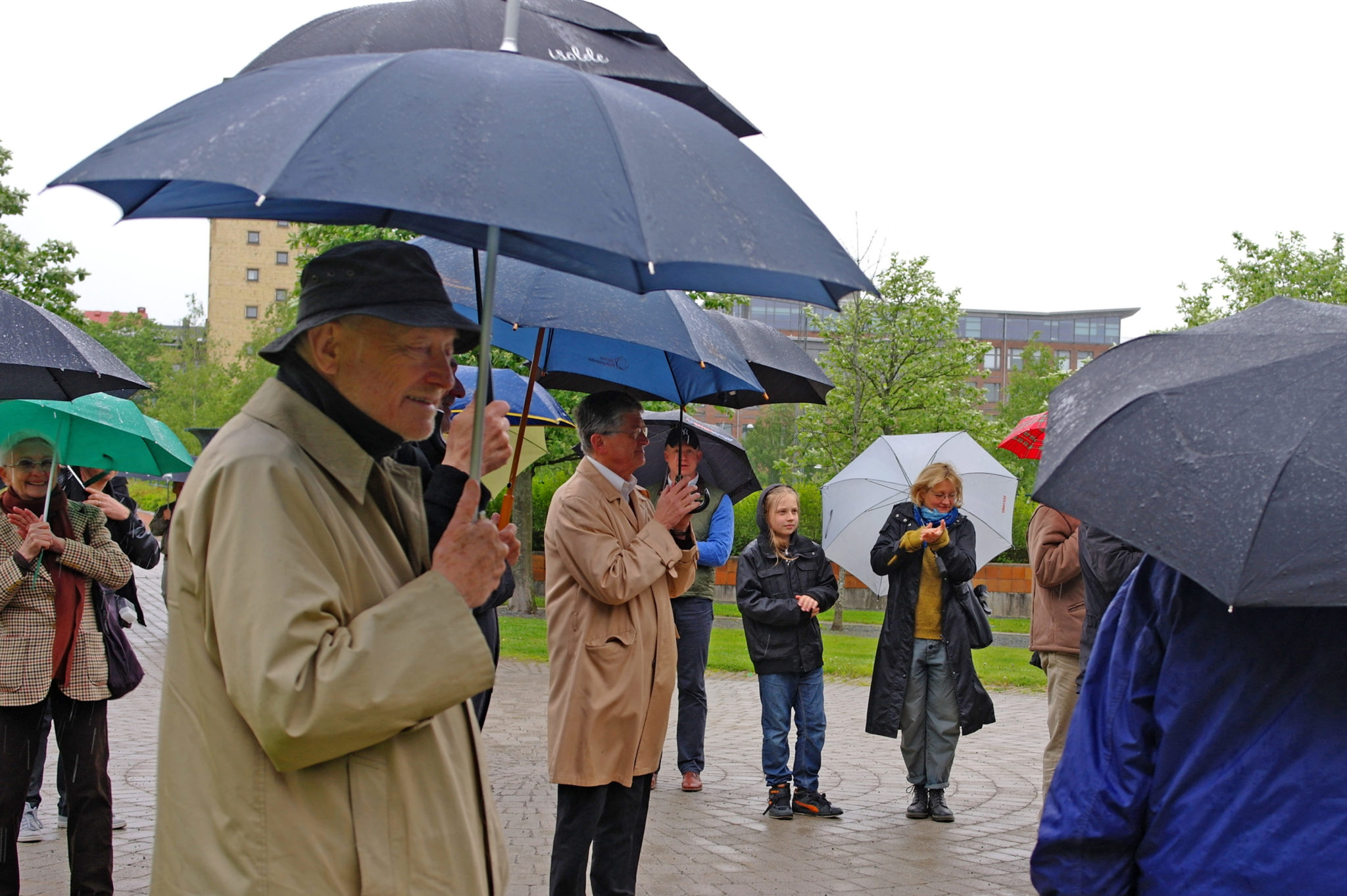Återinvigning av Haga Norra gångbro och parkens skulpturutsmyckning 2015