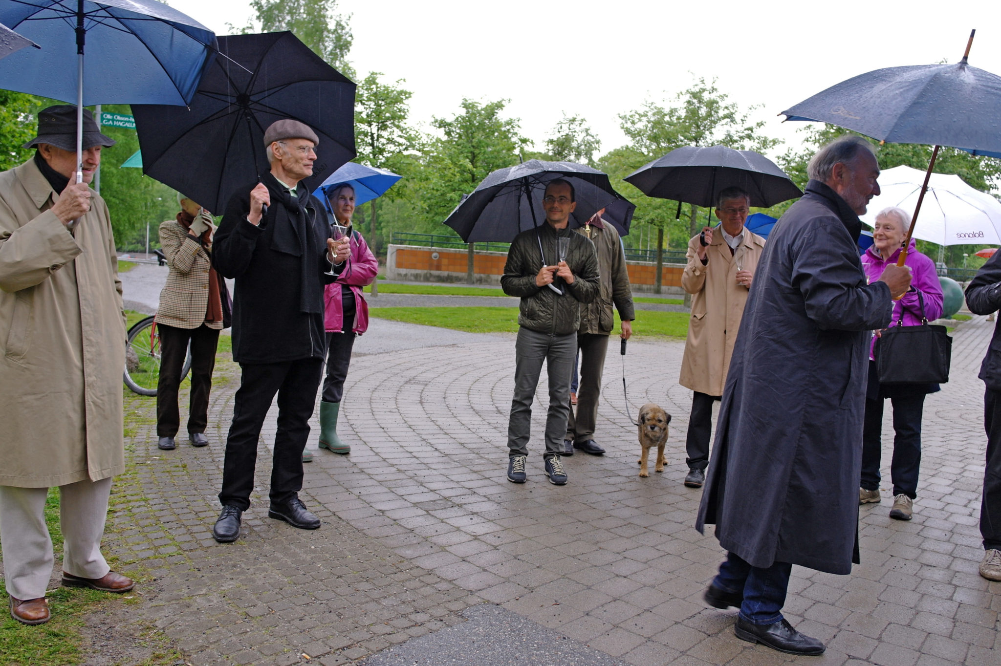 Återinvigning av Haga Norra gångbro och parkens skulpturutsmyckning 2015