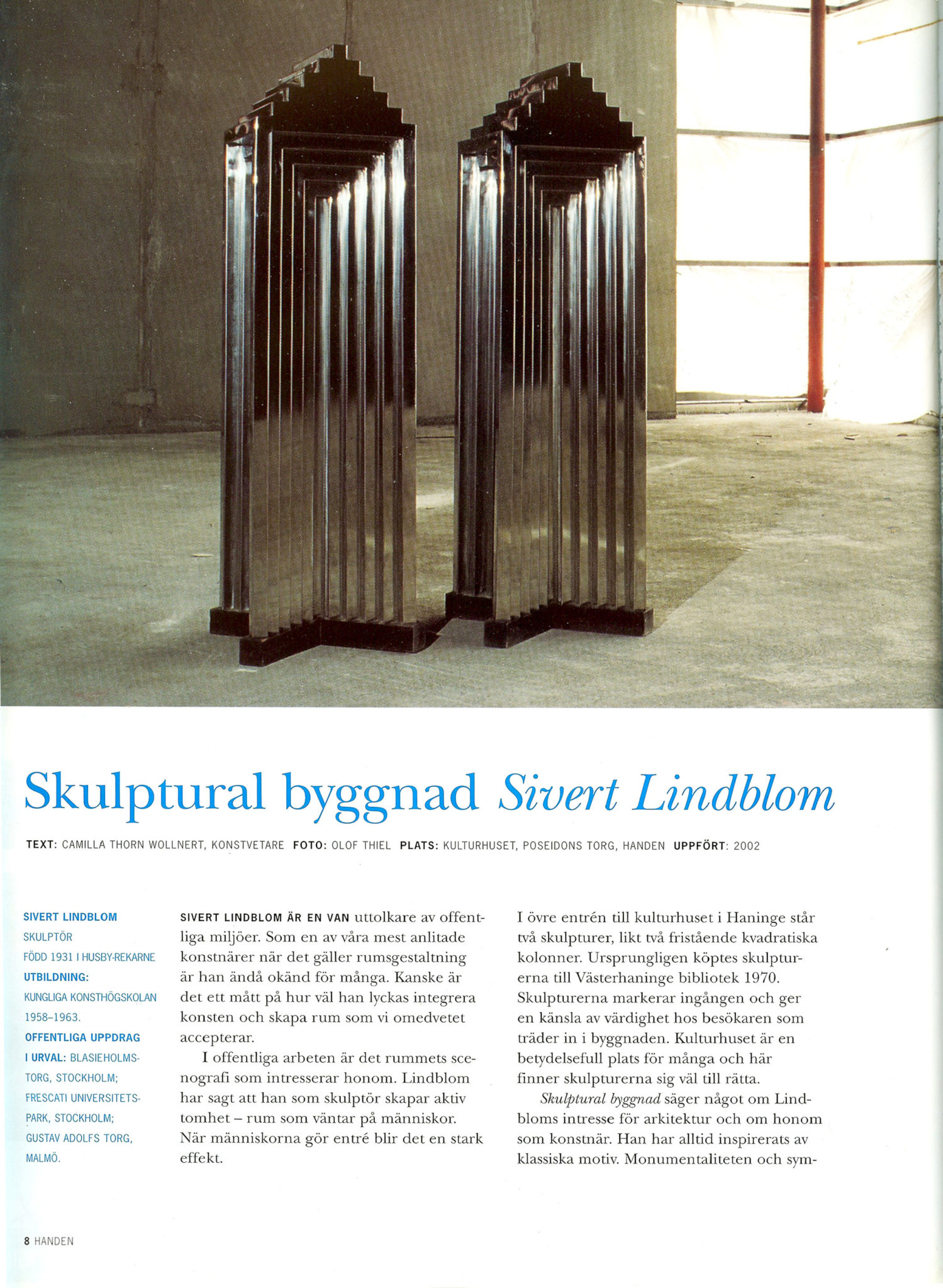 Haninge konst 2002 — inventering
