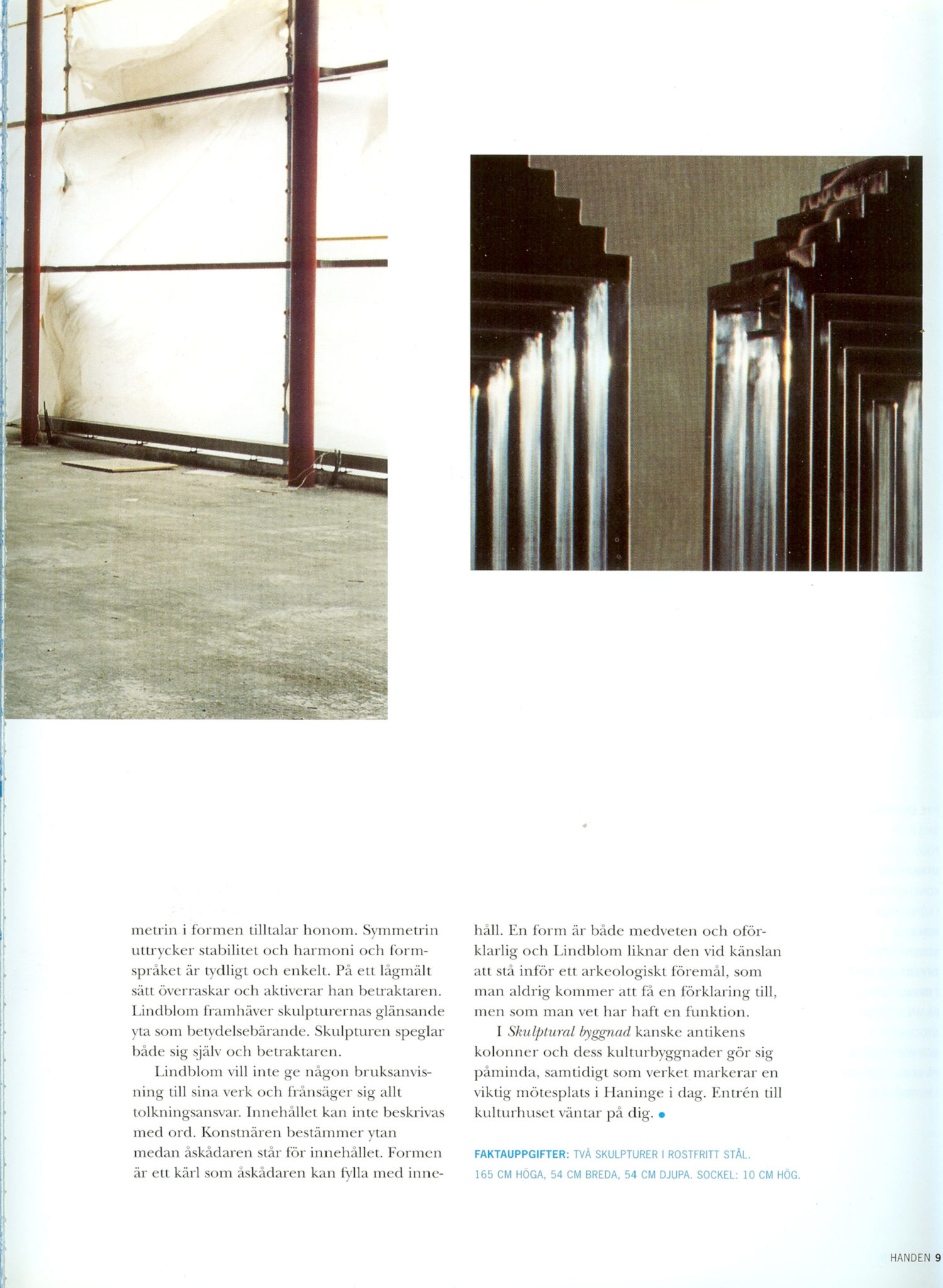 Haninge konst 2002 — inventering