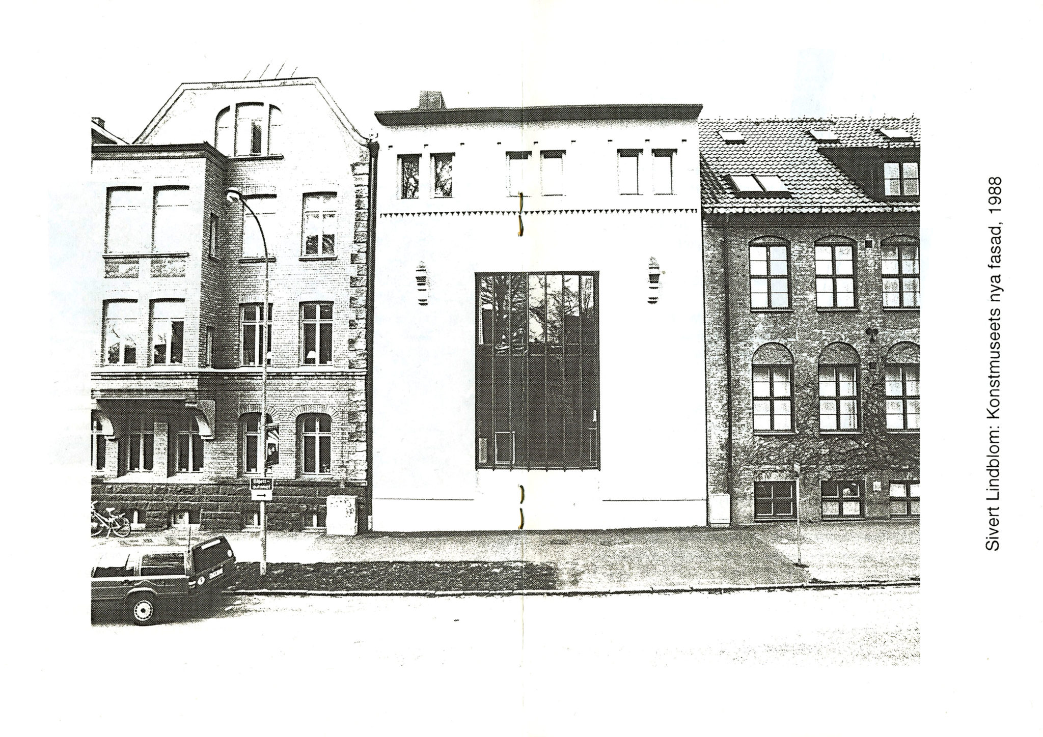 Ombyggnadsarbetet av Skissernas museums fasad — bild 4