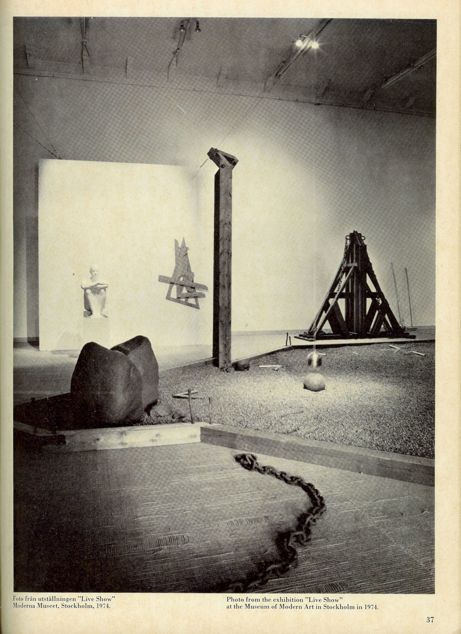 Katalog — 12 svenska skulptörer, Malmö Konsthall 1975 — bild 3