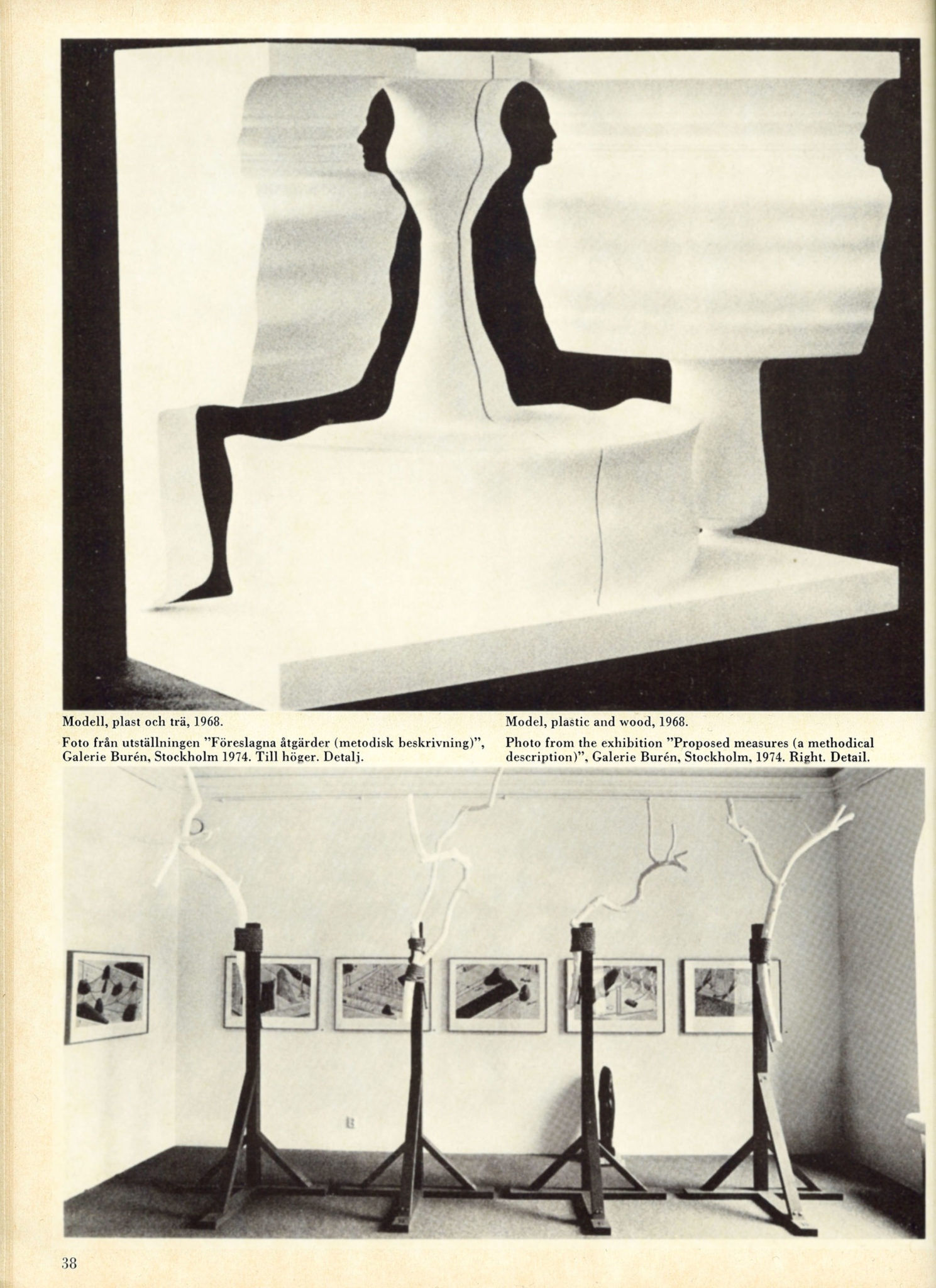 Katalog — 12 svenska skulptörer, Malmö Konsthall 1975 — bild 4