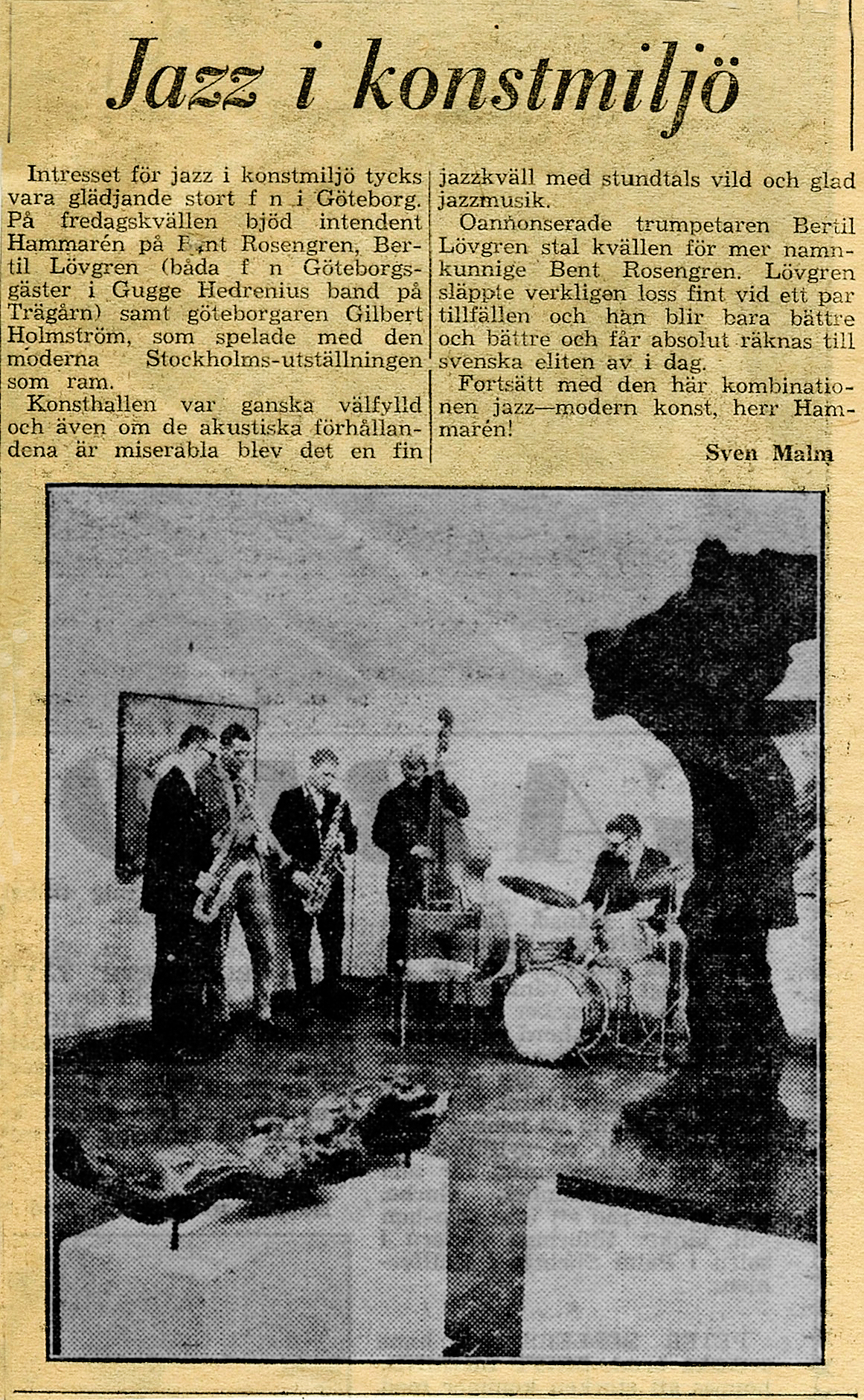 4 Stockholmare — Expressen 19.09.64 — sida 1