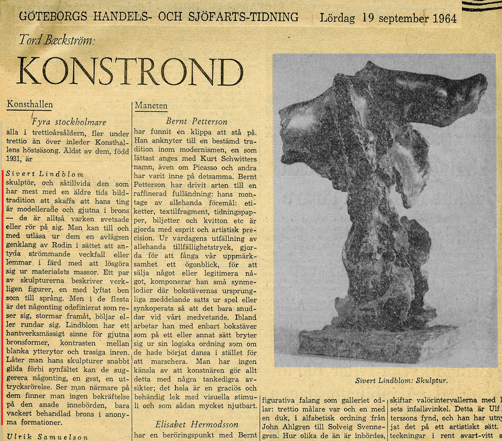 4 Stockholmare — Konstrond GT — sida 1